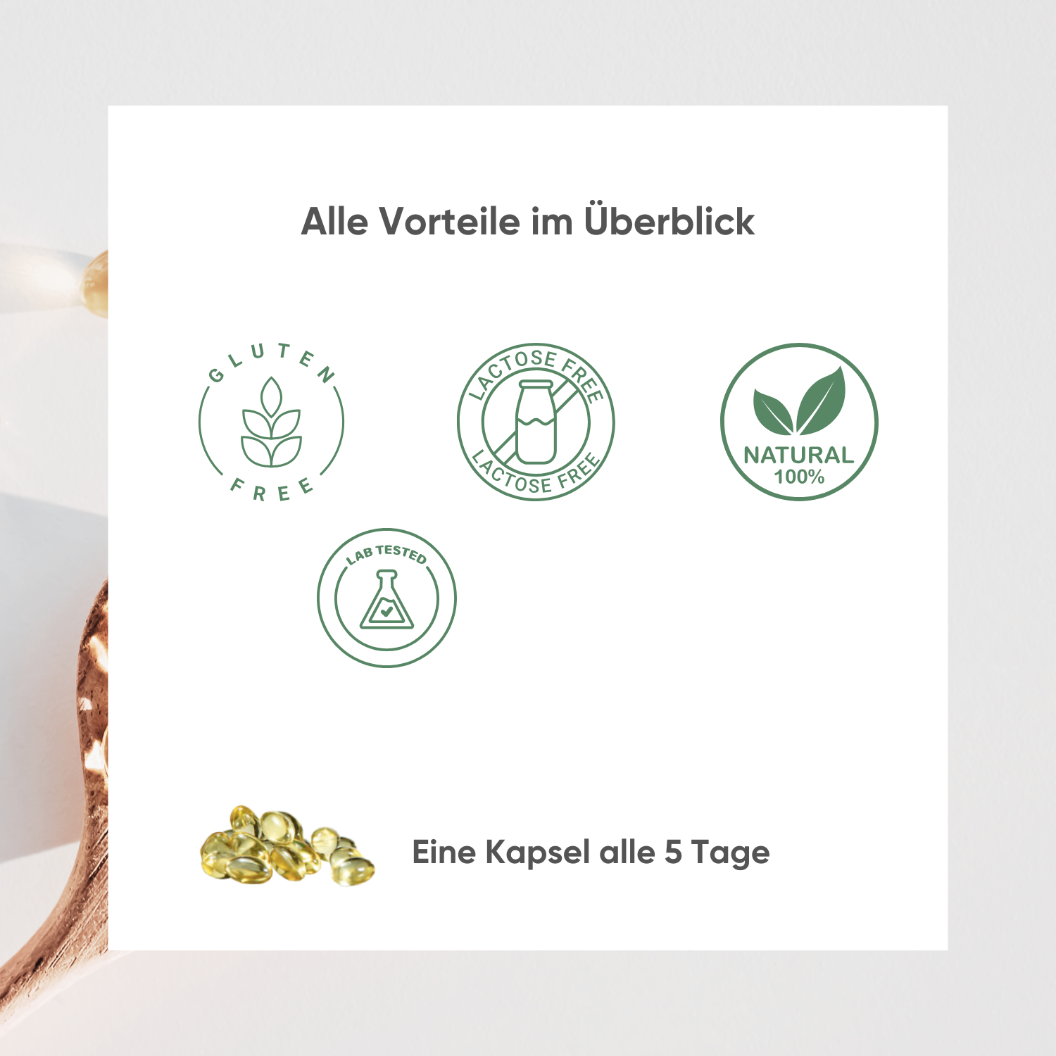 GENTASTIC Vitamin D Kapsel 5000 i.U Vorteilspack