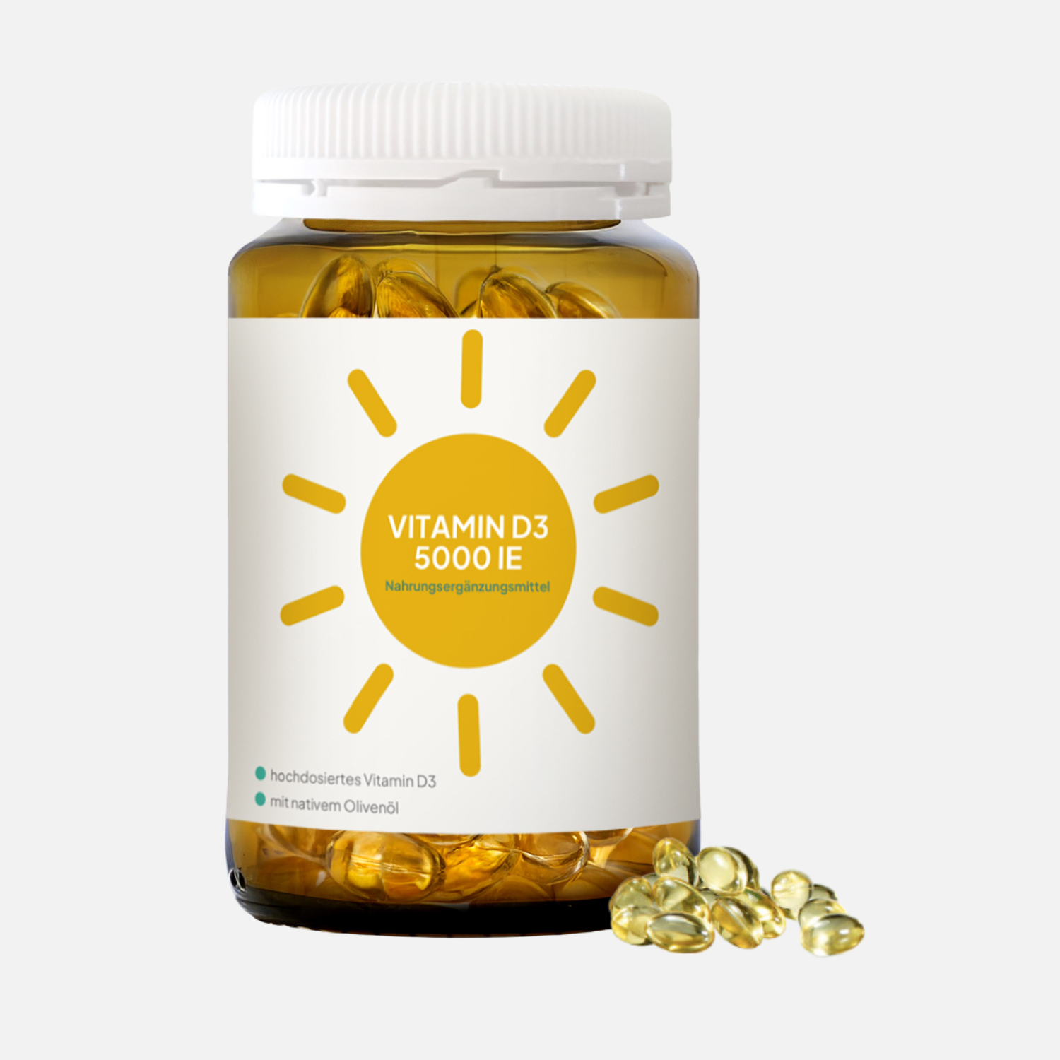 GENTASTIC Vitamin D Kapsel 5000 i.U