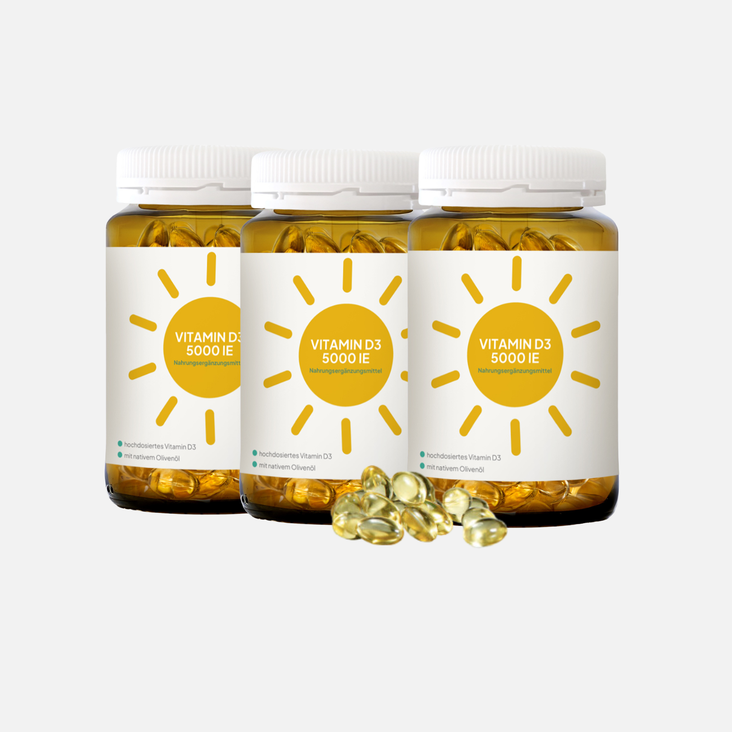 GENTASTIC Vitamin D Kapsel 5000 i.U Vorteilspack